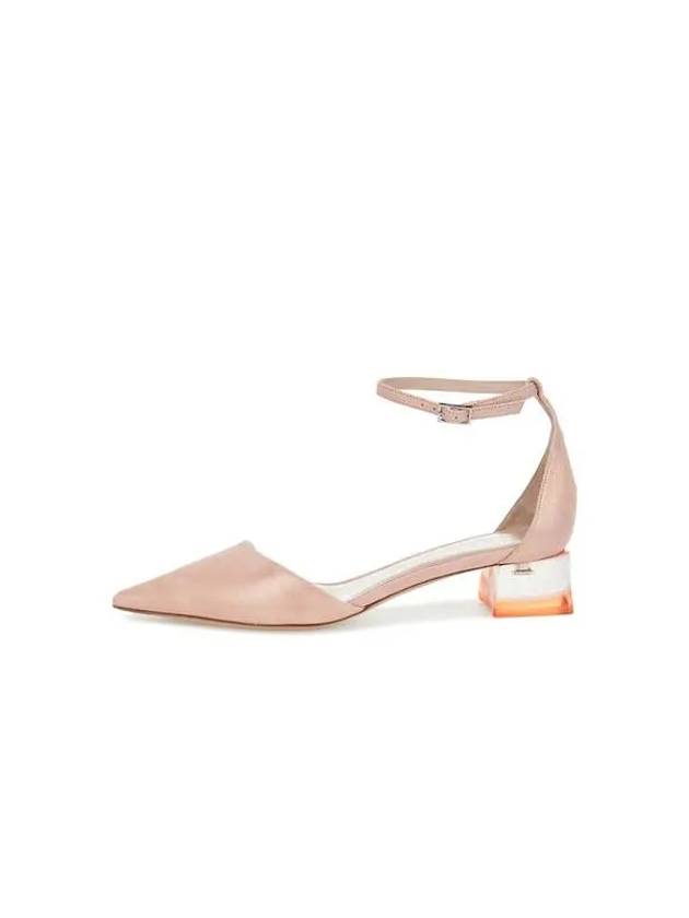 Women s Shining Suede Orsay Pumps Peach - GIORGIO ARMANI - BALAAN 1