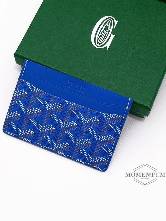 Saint Sulpice Card Wallet Sky Blue - GOYARD - BALAAN 2