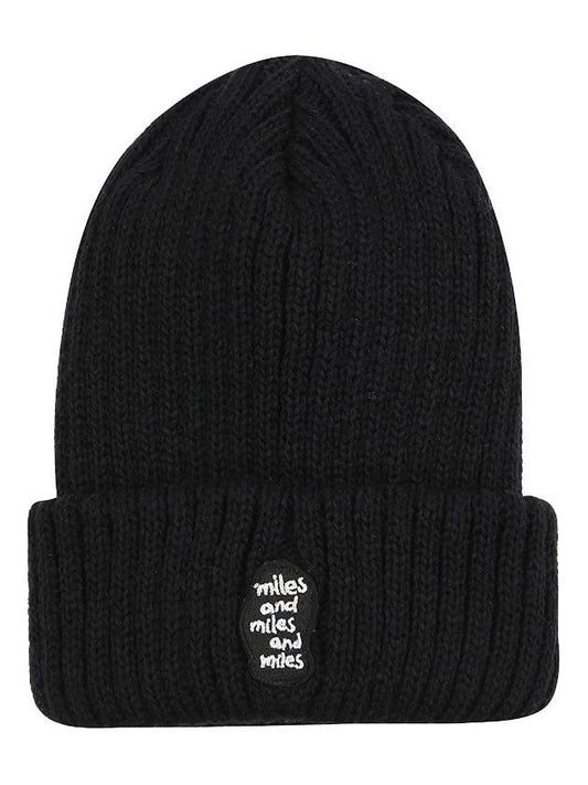 knit beanieblack - MILESANDMILESANDMILES - BALAAN 1