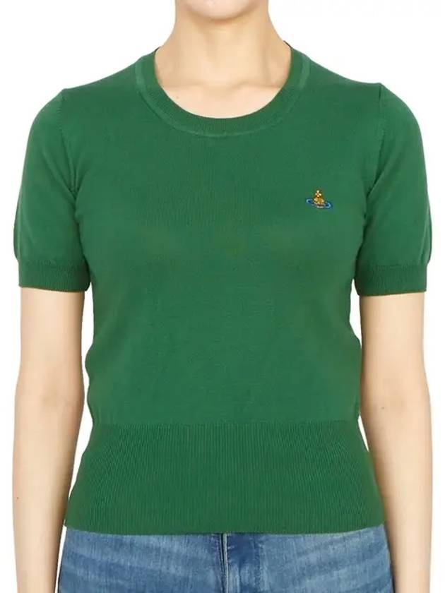 Bea Knit Top Green - VIVIENNE WESTWOOD - BALAAN 3