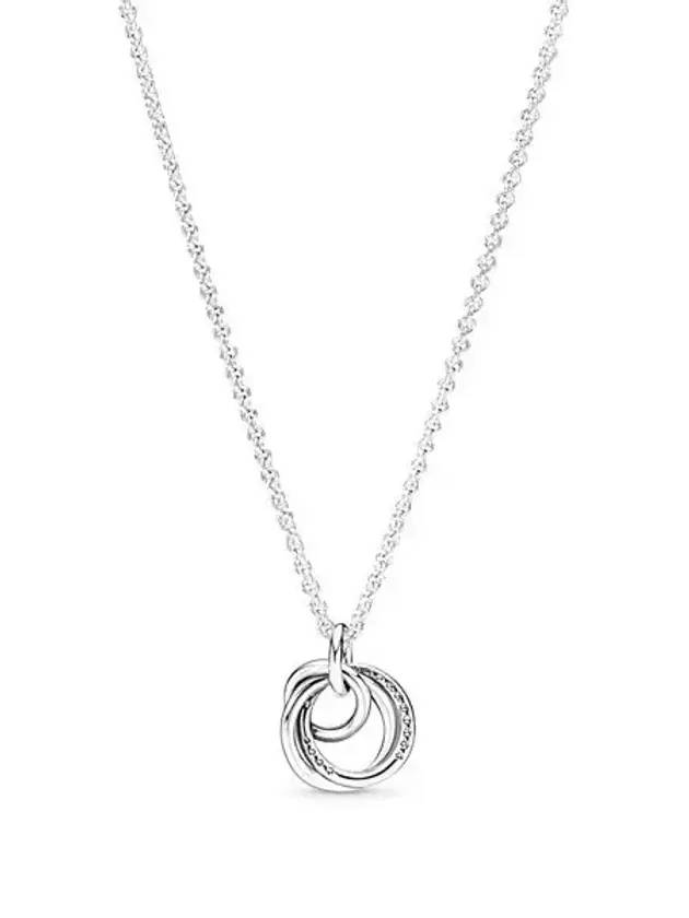 Family Always Encircled Necklace Silver - PANDORA - BALAAN 1