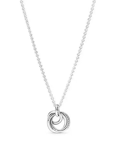 Family Always Encircled Necklace Silver - PANDORA - BALAAN 1