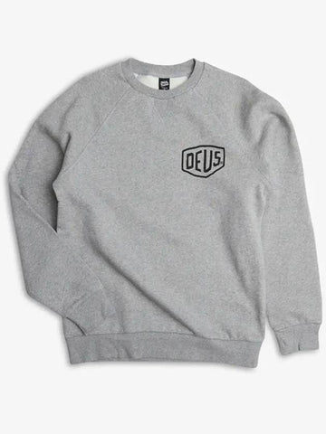 Deus Sweatshirt Venice Address Crew T DMW48259D GRM - DEUS EX MACHINA - BALAAN 1