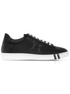 Men's Asher Leather Low Top Sneakers Black - BALLY - BALAAN 2