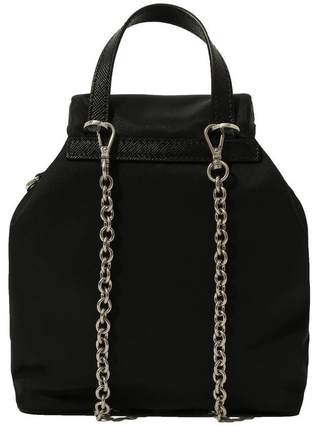 Re-Nylon Mini Backpack Black - PRADA - BALAAN 6