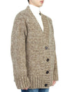 Botanical Dyed V-Neck Knit Cardigan Brown - MAISON MARGIELA - BALAAN 6