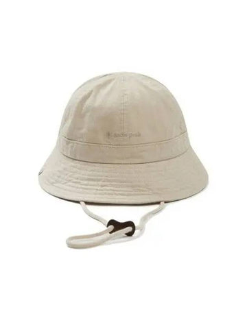 Cotton 6 Panel Bucket Hat Light Beige S23FUFBH51 - SNOW PEAK - BALAAN 1