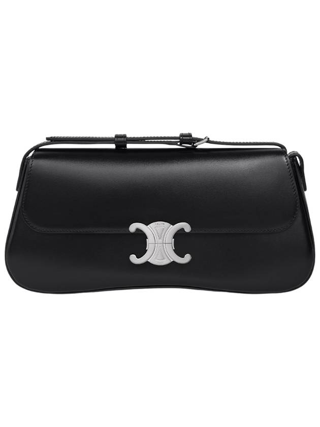 Medium Calfskin Shoulder Bag Black - CELINE - BALAAN 2