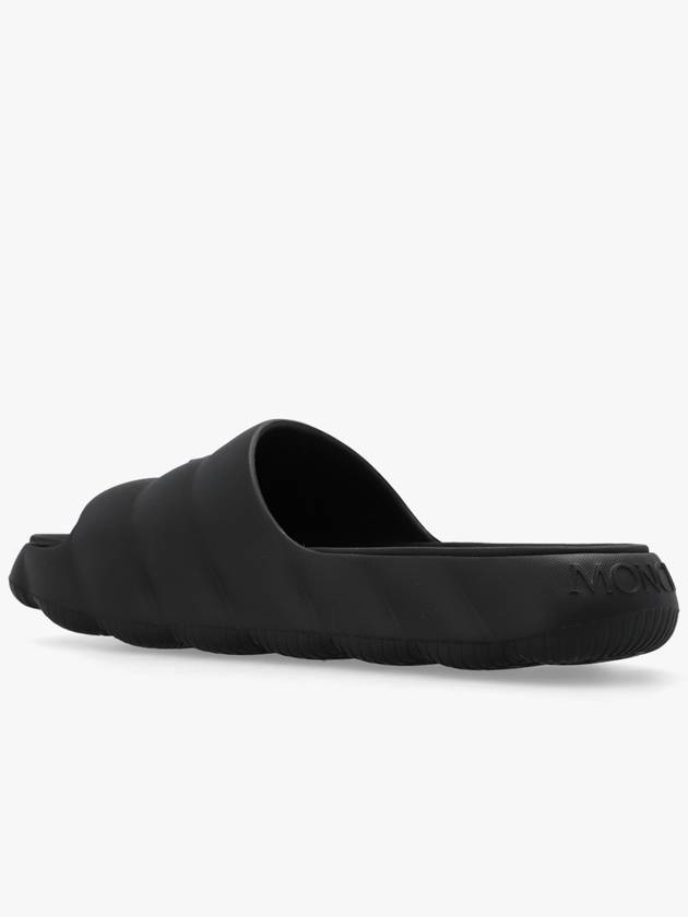 LILO Slide Slippers Black - MONCLER - BALAAN 6