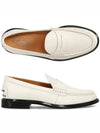 Penny Calf Leather Loafers White - TOD'S - BALAAN 2