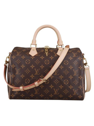 Speedy Bandouliere 30 Monogram Tote Bag Brown - LOUIS VUITTON - BALAAN 1