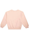 Kids Face Patch Sweatshirt Pink - ACNE STUDIOS - BALAAN 4