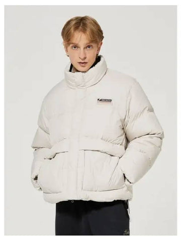 KODAK Apparel Essential Stainless Steel Short Down Jacket IVORY - KODO - BALAAN 1