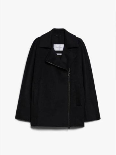 Rotondo Zip-Up Single Coat Black - MAX MARA - BALAAN 2