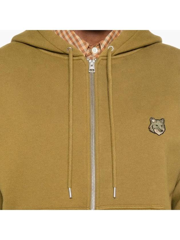 Maison Kitsune Bold Fox Head Patch Men s Brushed Hood Zip up MM00714 P358 - POLO RALPH LAUREN - BALAAN 5