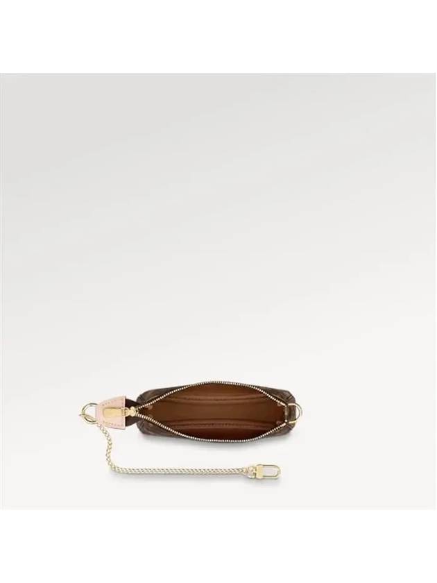 Monogram Mini Pochette Shoulder Bag Brown - LOUIS VUITTON - BALAAN 5