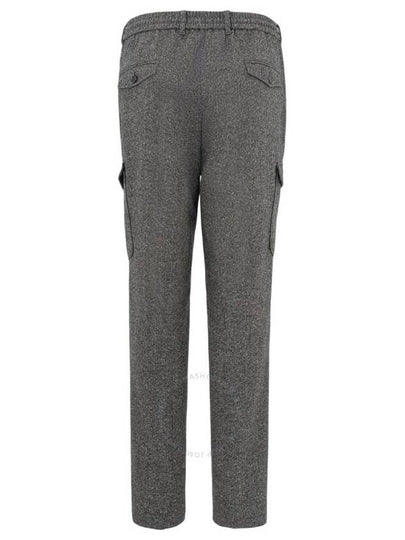 Hugo Boss Long Drawstring Wool Pants, Brand Size 52 (Waist Size 36