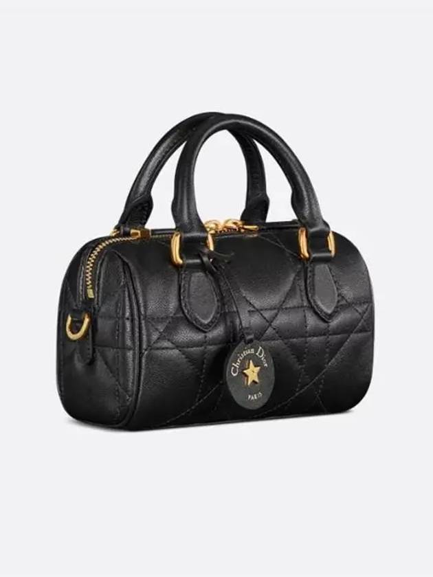 Groove 16 Macrocannage Calfskin Mini Bag Black - DIOR - BALAAN 3