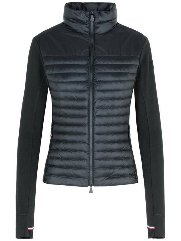 Moncler Grenoble Black Polyester Blend Sweatshirt - MONCLER - BALAAN 1