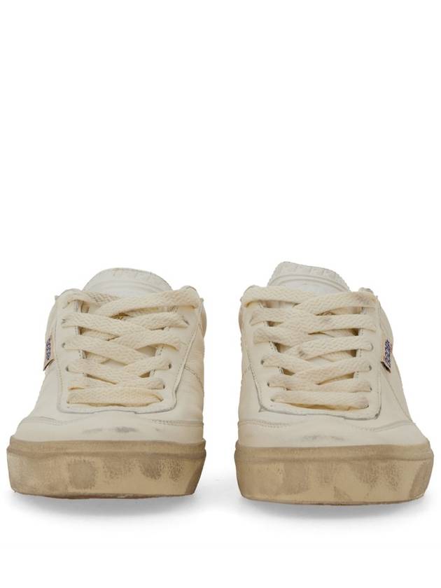 Soul Star Glitter Tab Low Top Sneakers White - GOLDEN GOOSE - BALAAN 3