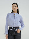 striped double layer shirt - YOUNESS - BALAAN 4