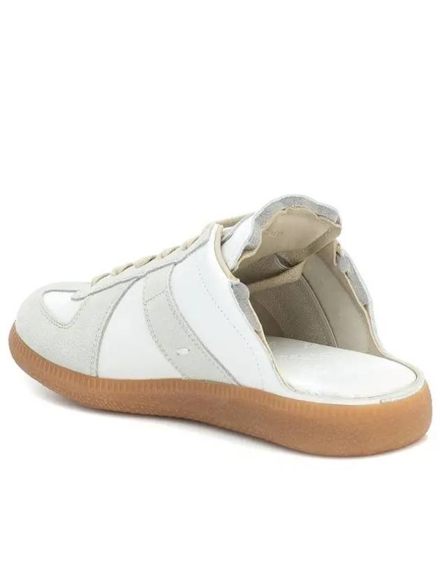 Women's Replica Cut Out Mule Low Top Sneakers White - MAISON MARGIELA - BALAAN 5