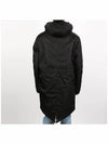 Triangle Logo Patch Re-Nylon Parka Black - PRADA - BALAAN 5