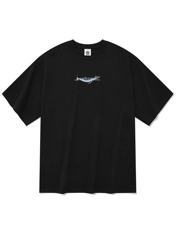 Whale short sleeve t shirt black - RADINEO - BALAAN 1