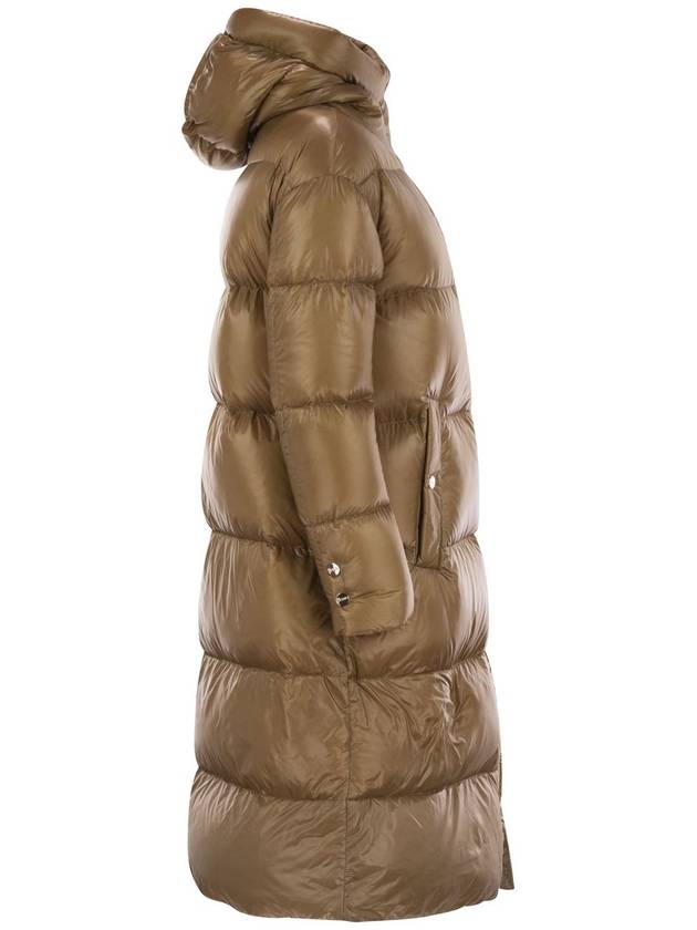 Long down jacket with hood - HERNO - BALAAN 3