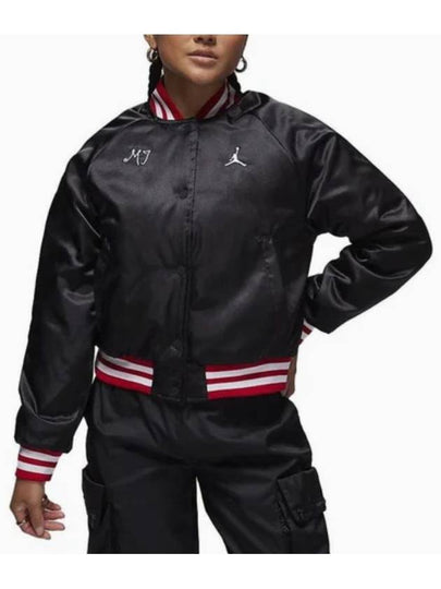 Jordan Varsity Bomber Jacket Black - NIKE - BALAAN 2