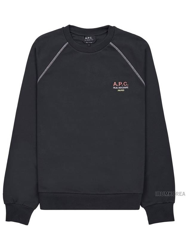 Sonia Cotton Sweatshirt Charcoal - A.P.C. - BALAAN 11