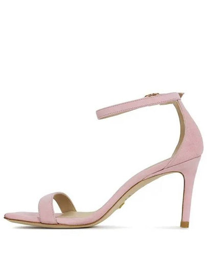 Ballet NUNAKED Curve 85 Suede Sandals Heel SE134 SUE - STUART WEITZMAN - BALAAN 2