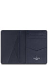 Taiga pocket organizer card wallet navy - LOUIS VUITTON - BALAAN 4