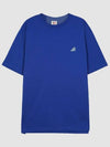 Tennis Crew Neck Short Sleeve T-Shirt Blue - AUTRY - BALAAN 3