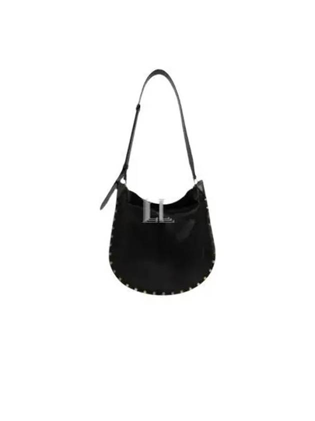 Oskan Moon Shoulder Bag Anthracite - ISABEL MARANT - BALAAN 2