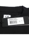 Diagonal Raised Fleece Sweatshirt Black - CP COMPANY - BALAAN 8