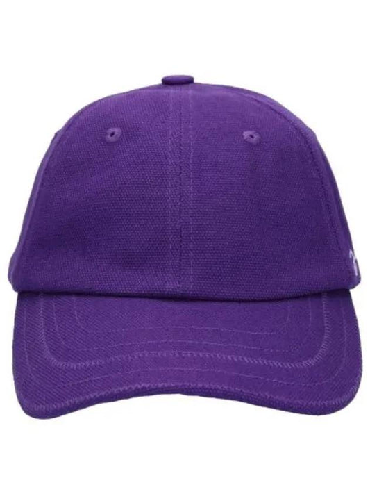 Jacquemus La Casquette Ball Cap Purple Hat - JACQUEMUS - BALAAN 1