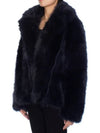 Zadig Voltaire Faux Fur Jacket Freeze Women s Black - ZADIG & VOLTAIRE - BALAAN 4