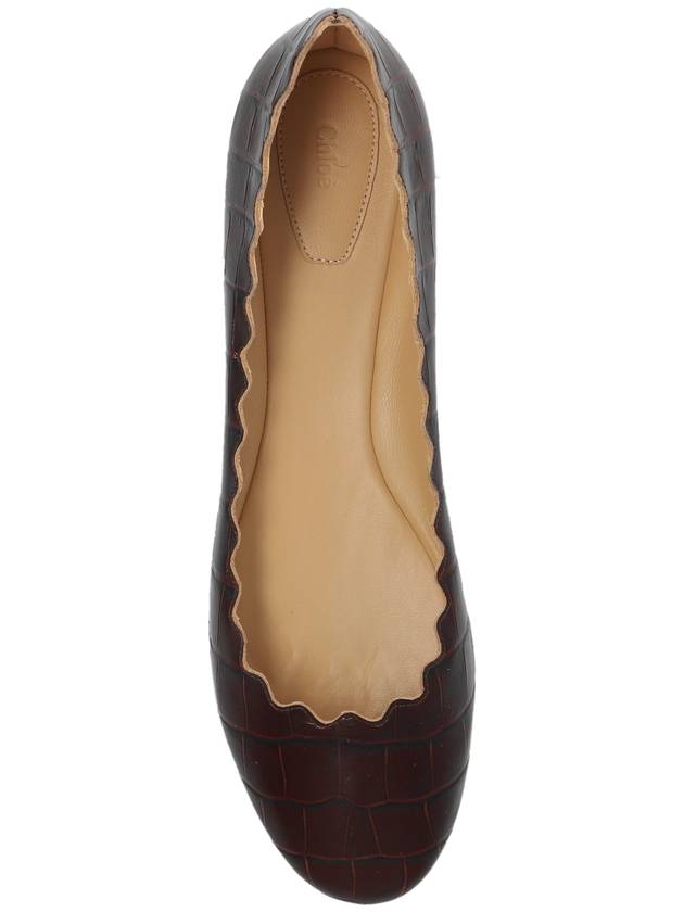 Chloé Ballerinas Lauren, Women's, Brown - CHLOE - BALAAN 6