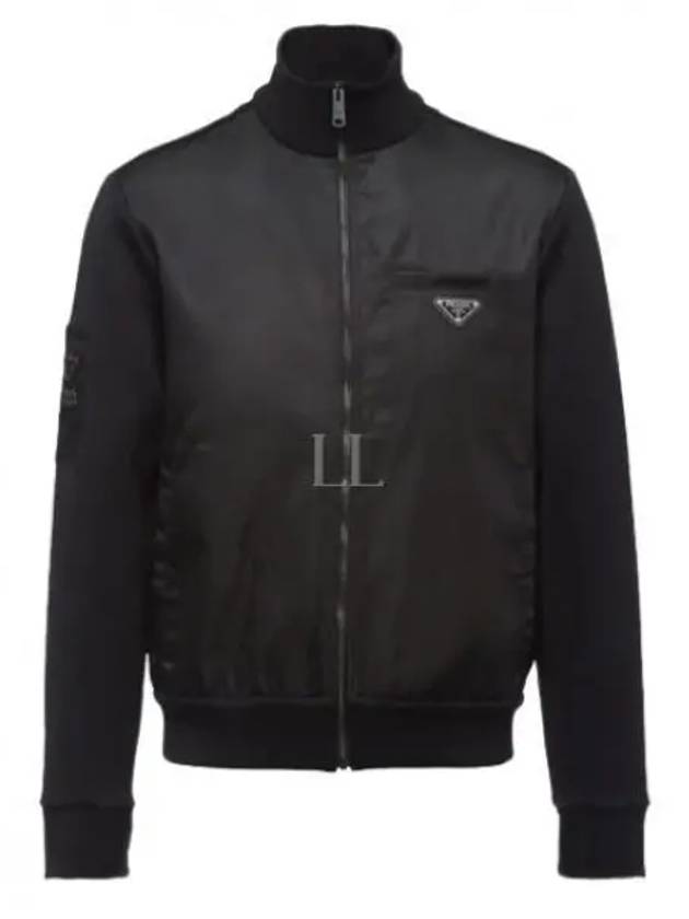 24 UJL189 11JE F0806 Nylon triangle logo jacket - PRADA - BALAAN 1