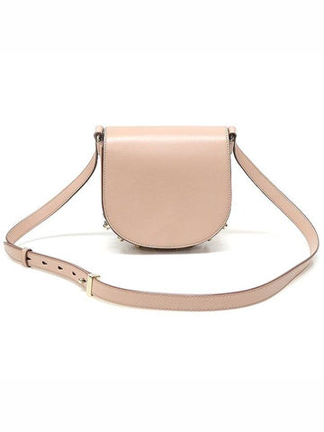 20R0192 Beige pink calfskin pale gold Lia mini cross bag - ALEXANDER WANG - BALAAN 1