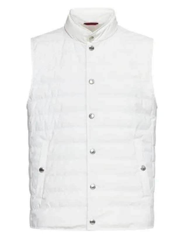 Down Vest Off White - BRUNELLO CUCINELLI - BALAAN 2