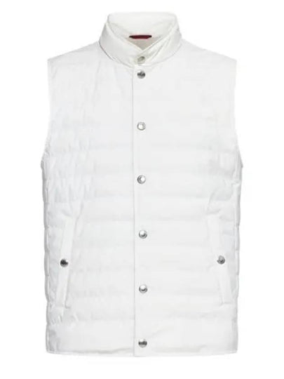 Down Vest Off White - BRUNELLO CUCINELLI - BALAAN 2