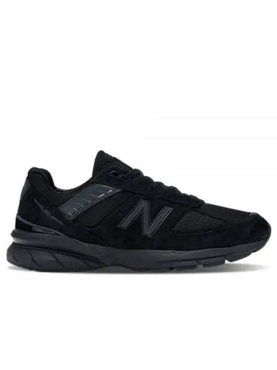 990V5 Low Top Sneakers Triple Black - NEW BALANCE - BALAAN 2