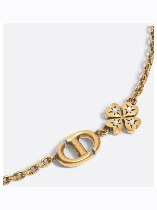 Lucky Charms Necklace Antique Gold - DIOR - BALAAN 2