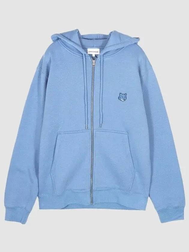 bold foxhead hood zip up hampton blue MM0 1062135 - MAISON KITSUNE - BALAAN 1