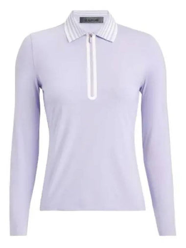 24 Silky Tech Nylon Quarter Zip Polo GLP000001 Aura Women - G/FORE - BALAAN 1