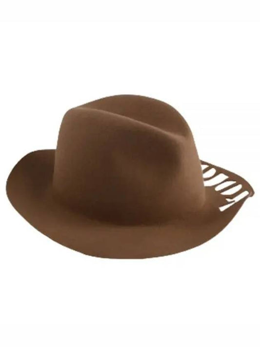 22WCM A03503 B Accessory Logo Fedora - KOLOR - BALAAN 1