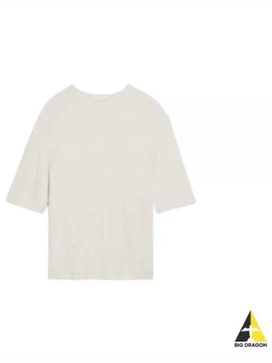 Crushed Knit Top Ivory - HELMUT LANG - BALAAN 2