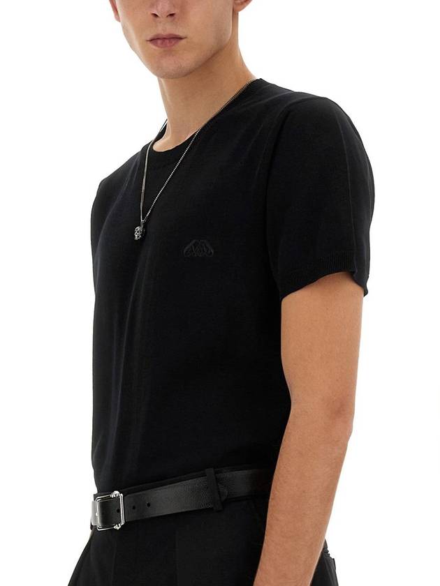 short sleeve t-shirt 782326 Q1A831000 BLACK - ALEXANDER MCQUEEN - BALAAN 5